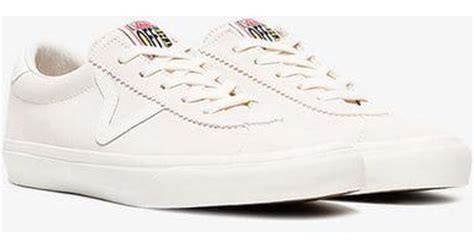 Vans Nude Epoch Sport Lx Leather And Canvas Sneakers For Men Lyst