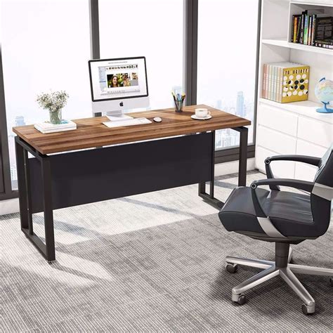 Tribesigns 55 Inches Computer Desk Office Desk Writing Table For