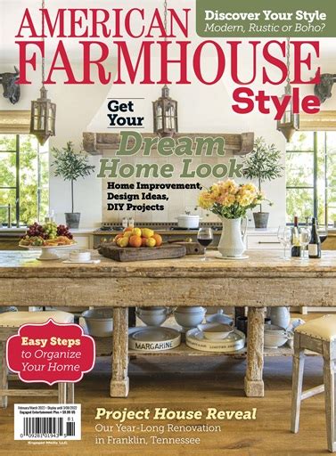 American Farmhouse Style Magazine AFS Feb Mar 22 Back Issue