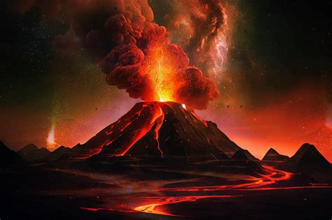 Double Trouble Ancient Volcanic Eruptions Unveil A Fiery Tale Of Twin