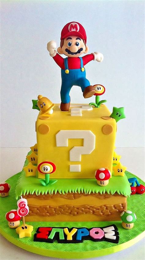 Super Mario Cake Bolo De Aniversário Do Mario Bolo Super Mario Bolo