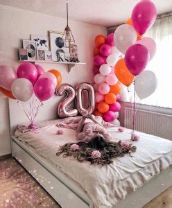 adorable birthday bedroom surprise ideas homemydesign