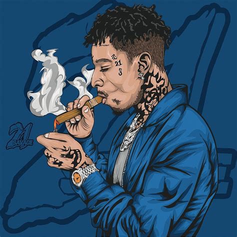 Savage Art By 21 Savage Type Beat Top Level Funny Mike Hd Phone