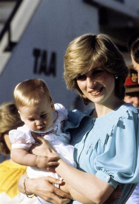 Prince harry and meghan markle walk through the corridors of the palace of holyroodhouse on their way to a reception for young people in edinburgh. Princess Diana Pictures With Young Prince William and ...