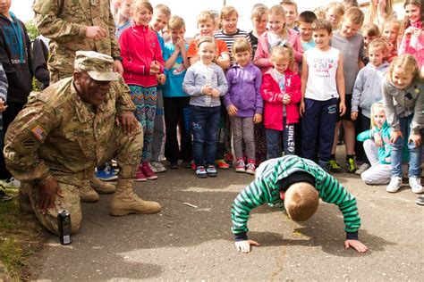 Going Back To School Soldiers Celebrate Childrens Day Article The