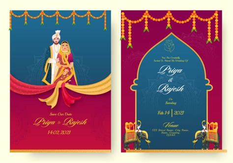 20 Latest Indian Wedding Invitation Card Designs 2023