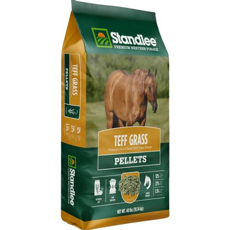 Standlee Teff Grass Pellets — Russell Feed And Supply