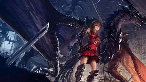 71 Anime Dragon Wallpaper