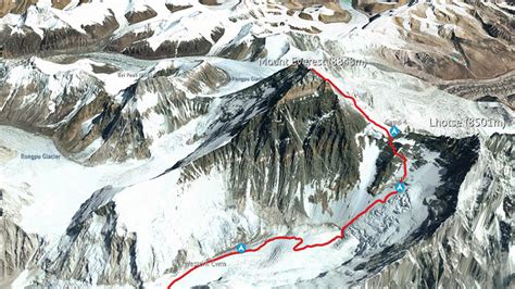 Furchtlos Polizei Verschreiben Routen Auf Den Mount Everest Fragen