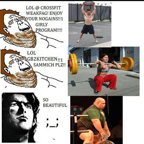 Powerlifterso Beautiful Gym Memes Pinterest Gym Memes