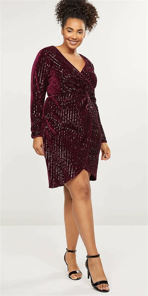 42 Plus Size Holiday Party Dresses With Sleeves Alexa Webb Plussize