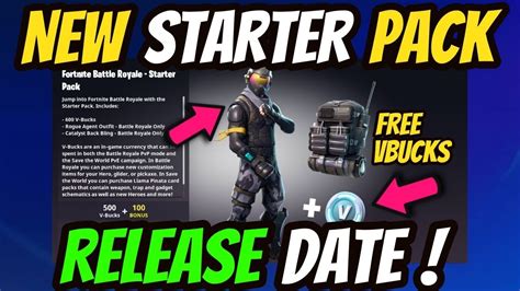 However, a few days before the end event happened, 3 teasers hinting at a new map were released. FORTNITE *NEW* STARTER PACK & SKIN - RELEASE DATE + PRICE ...