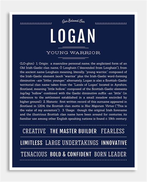 Logan Name Stories Classic Names Names With Meaning Baby Boy Names