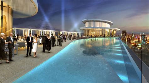 Address Sky View Dubai Spectacular Hotel Opening With Infinity Pool
