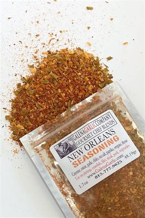 New Orleans Seasoning Galena Garlic Company