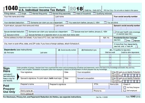 Irs 1040 Form Example Fillable Irs Forms 1040 Form Resume