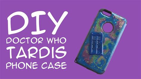 Doctor Who Diy Tardis Phone Case For Dr Who Fans A