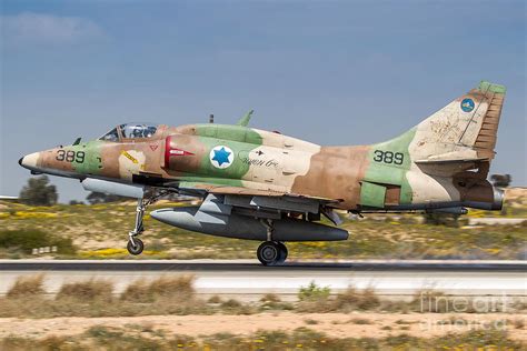 Israel Air Force A 4 Skyhawk Photograph By Nir Ben Yosef