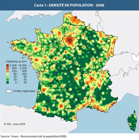 Population Density In France Carte Mapemonde Historique