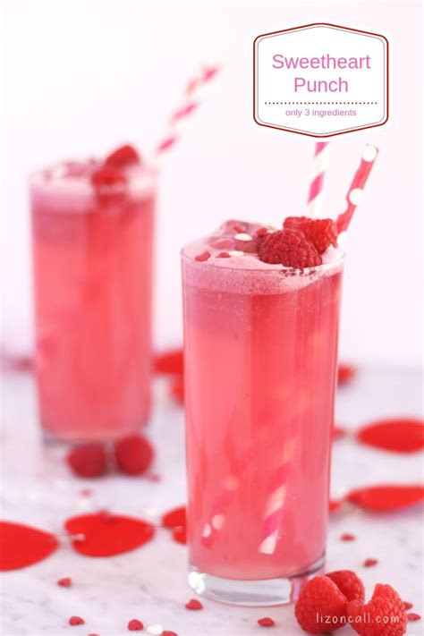 Non Alcoholic Valentine Party Punch Recipe Liz On Cal