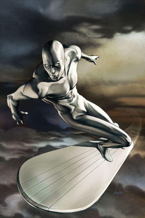 Silver Surfer By Adi Granov Silver Surfer Superhéroes Marvel