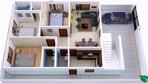 750 Sq Ft House Plans 2 Bedroom Indian Style Youtube