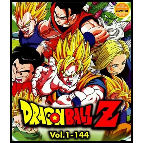 Dvd Dragon Ball Z Gt Collection Full Tv Series 4 Box Sets