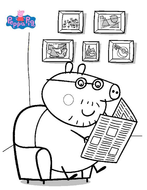 Dibujos De Peppa Pig Para Imprimir Y Colorear ⇒ ¡gratis