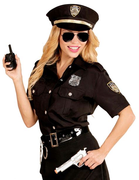 D Guisement Polici Re Noire Femme Deguise Toi Achat De D Guisements Adultes Politie Kostuum