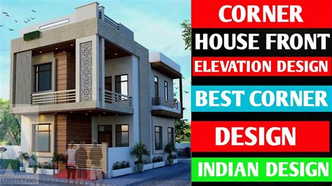 Simple Modern Corner House Design In India Corner House Design