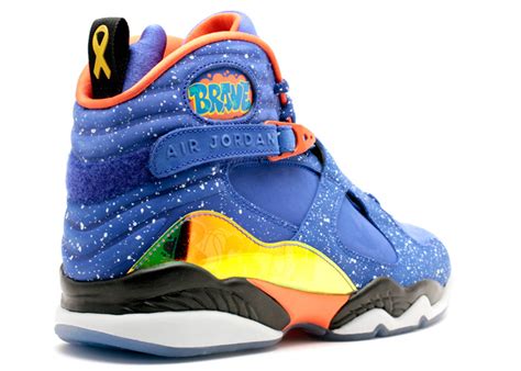 Air Jordan 8 Retro Db Doernbecher Hyper Blueelec Orngblack Air