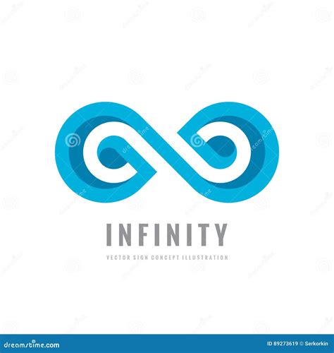 Infinite Logo Vector Creative Abstract Infinity Logo Design Stock B36