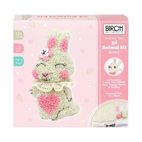 Sew Your Own 3d Bunny Kit Create In Stitch