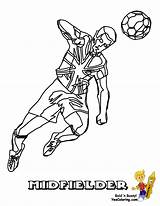 Soccer Colouring Football Coloring Player English British Explosive Uefa Yescoloring sketch template