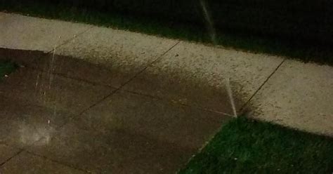 Someone Kicked A Sprinkler At My Apartment Complex Imgur