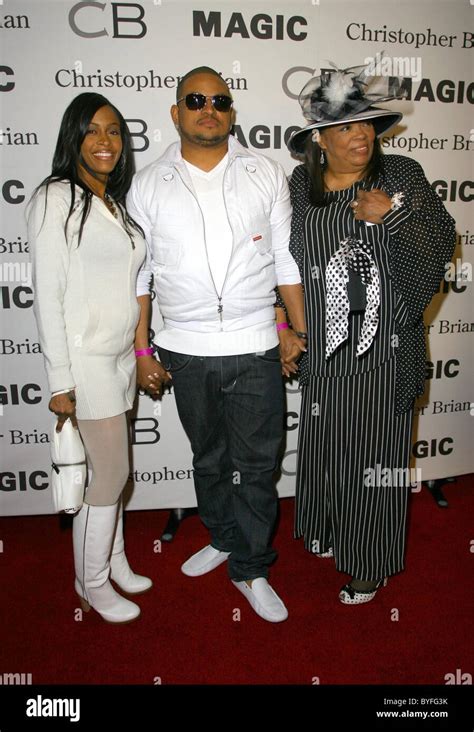 Chris Stokes With His Mother And Wife Christopher Stokes And Magic
