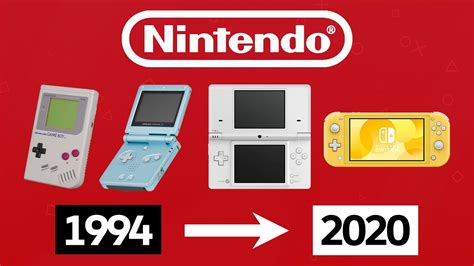 Nintendo Handheld Consoles Evolution From Game And Watch To Nintendo