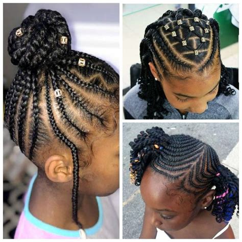 Sweet Cornrows For Cute Little Girls Curly Craze Hair Styles