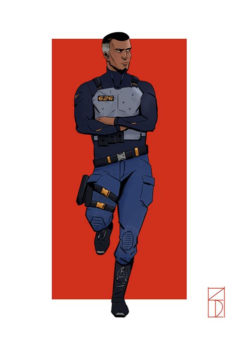 Artstation Space Security Guard Redraw