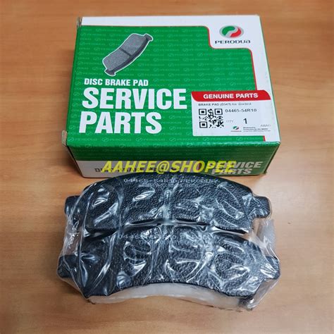 Front rear brake pads shoes for sym orbit 50 2008 2009. Disc Brake Pad Front - Axia Bezza Myvi Lagibest Perodua ...