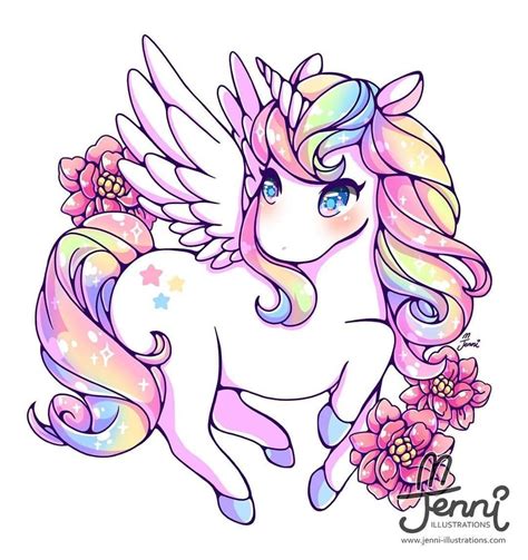 Rainbow Cartoon Cartoon Unicorn Cute Unicorn Unicorn Rainbow Cute