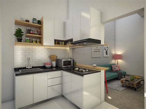 Desain interior dapur rumah minimalis sederhana dan cantik ➤ contoh gambar dapur mungil sederhana modern untuk rumah minimalis berserta warna cat dan keramik dapur. Desain Dapur Rumah Minimalis Bentuk L - Emancipation USA