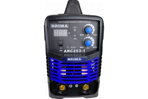 Инверторный аппарат Brima Arc 253 1 в кейсе НП000000920 доступная
