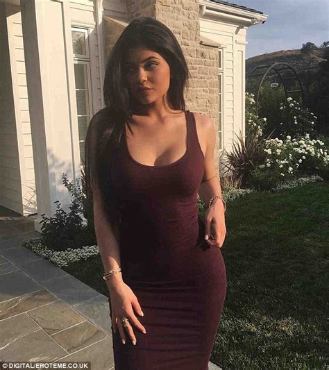 Kylie Jenner Flaunts Her Body In Skin Tight Dress After Sharing
