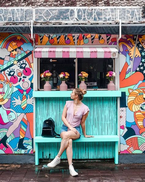 18 Colorful Hangout Spots To Chill Out With Your Friends This Summer In Bali Indonesia Travel