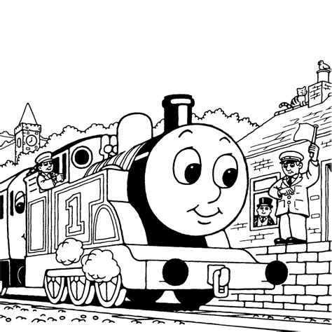 Thomas And Friends Coloring Pages Free Printable Templates