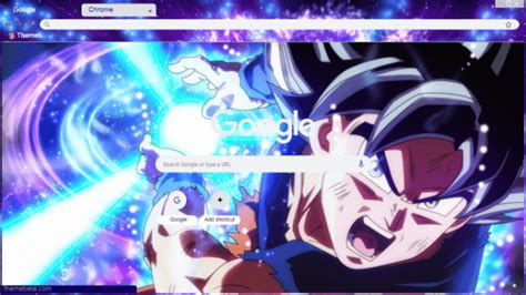 Dragon Ball Super Goku Ultra Instinct Chrome Theme Themebeta