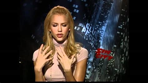 Jessica Alba Interview For Sin City Youtube