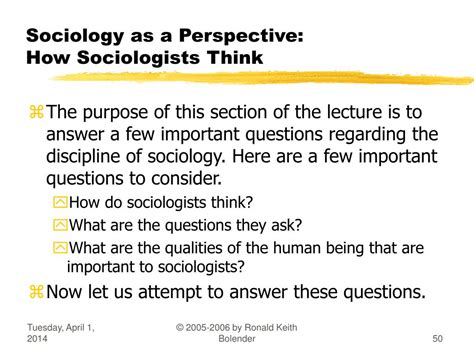 Ppt Soc4044 Sociological Theory Review Of Basic Sociological Concepts