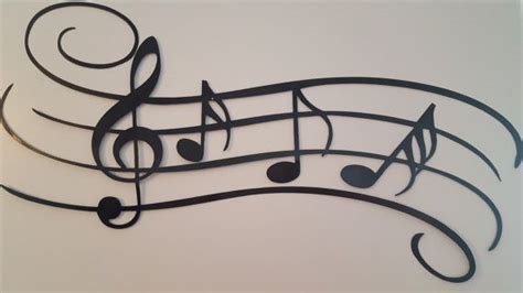 Music Notes Metal Wall Art Musician Ts Play Musician Wall Art